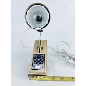 Vintage Mid Century Miniature Articulating Lamp Clamp on Bed Headboard Table MCM